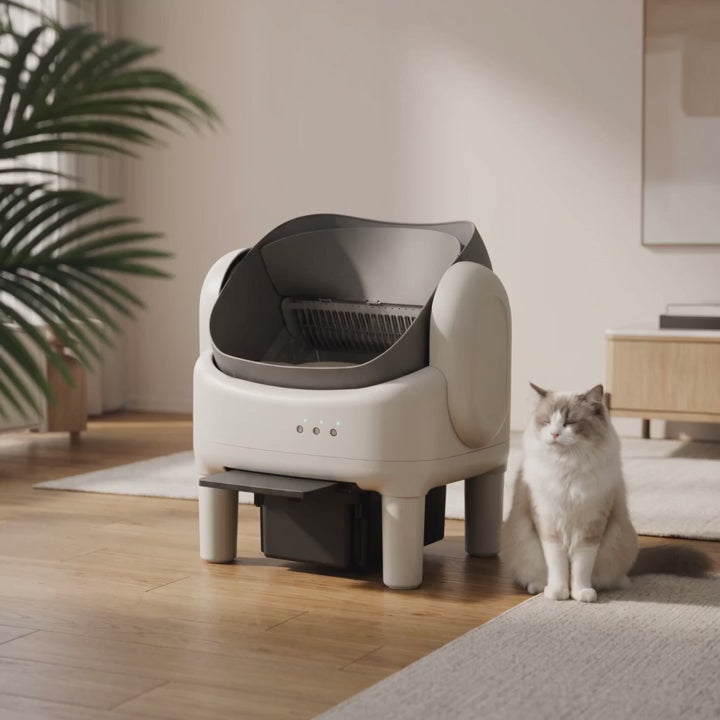 Video van de Miauwsy automatische kattenbak
